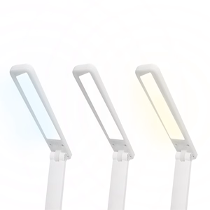 LED desk Lamp 3W, 3000/4500/6000K, adjustable, 1200mAh, white,  LTC