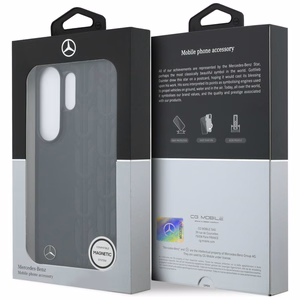 Mercedes Laurel Leaves MagSafe Suojakuori Samsung Galaxy S26 Ultra musta