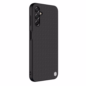 Nillkin Textured Case vahvistettu nylon Suojakuori Samsung Galaxy A14 5G / Galaxy A14:lle musta