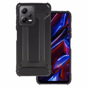 Armor Carbon Suojakuori Xiaomi Redmi Note 12 5G/Poco X5:lle musta