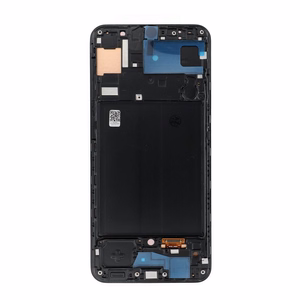 REWA OLED LCD-näyttö kehyksellä SAMSUNG A50 -puhelimelle, musta