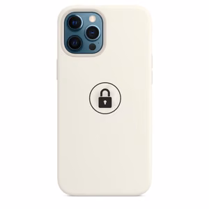 Puhelimen Suojakuori Silicone Case Apple iPhone 12 Mini / valkoinen / pakkauksessa