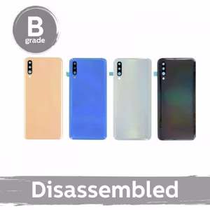 Takakansi yhteensopiva Samsung A705 2019 A70 musta kameran linssillä 100% alkuperäinen (9/10 purettu)