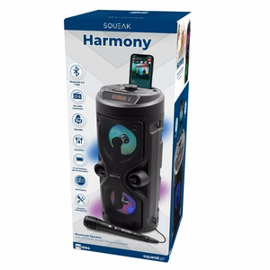SQUEAK karaoke kaiutin HARMONY BT 5.0 SQ1004