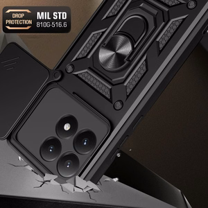 Tech-Protect CamShield Pro Suojakuori Xiaomi 15T:lle - Musta