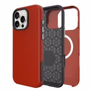 Perfectionists Triangle Mag Case iPhone 13 Pro red