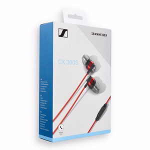 Wired earphones Jack 3,5 mm Sennheiser CX 300S red