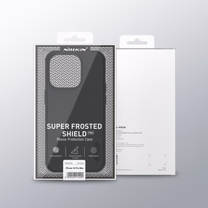 Nillkin Super Frosted Shield Pro kotelo iPhone 14 Pro Max takakuori sininen