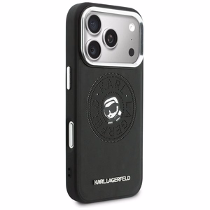 Karl Lagerfeld Point & Karl Sketch MagSafe Suojakuori iPhone 17 Pro Maxille - Musta