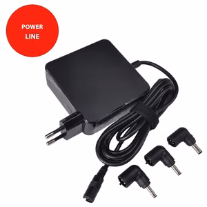 Universal 90 W laptop power adapter for ASUS, 15-20 V, 6 A, 3 tips