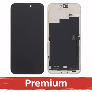 LCD-näyttö yhteensopiva iPhone 15 Pro Max musta (SOFT OLED / Stable / Premium) *Self-Diagnosable*