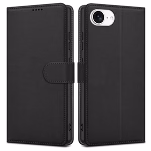 Fancy Wallet -lompakkokotelo Samsung S741 S26 FE -puhelimelle, musta