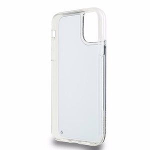 DKNY Liquid Glitter Big Logo Suojakuori iPhone 11 / Xr:lle - musta