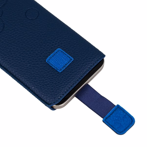 WONDER Deko Pouch Case (Size XL) for Iphone 15/15 Pro/Iphone 16/16 Pro/Samsung S24/S24 Plus/S25/S25 Plus/A53/A55 5G navy