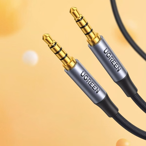 Ugreen AV183 20785 -kaapeli 3,5mm minijack / 3,5mm minijack 3m - harmaa