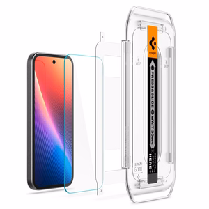 Spigen Glas.tR "EZ Fit" Tempered Glass 2-Pack for Google Pixel 9a Clear