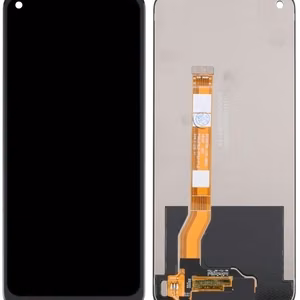 LCD-näyttö Realme 8i/9i/Narzo 50 4G/Oppo A96 4G kosketusnäytöllä musta ORG