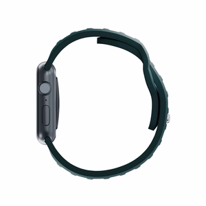 3mk-silikoniranneke Apple Watchille, 38/40/41/42 mm, Evergreen, pieni koko