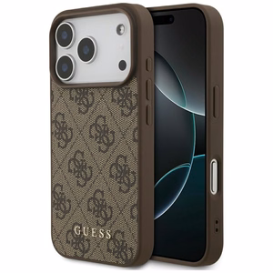 Guess 4G Classic -suojakuori iPhone 17 Pro - ruskea