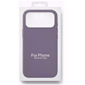 TM MagSafe Silicone -suojakuori puhelimelle iPhone 17 Pro Max; väri: usvanvioletti