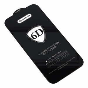 Tel Protect Full Glue 6D Karkaistu lasi Xiaomi Redmi Note 10 Pro/Note 10 Pro Maxlle musta