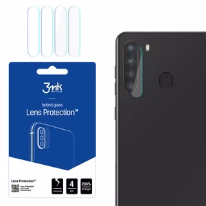 Samsung Galaxy A21 – 3mk Lens Protection kameran linssinsuoja
