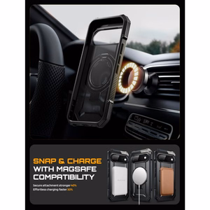 Supcase UB Grip Mag MagSafe -suojakuori Google Pixel 11 Pro XL – musta