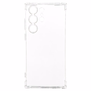Clin Anti Shock 1,5mm Samsung Galaxy S23 Ultra:lle läpinäkyvä