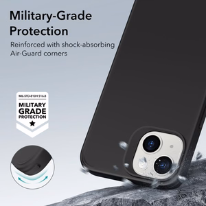 ESR Classic Hybrid Halolock MagSafe Suojakuori iPhone 14 Plus:lle - musta