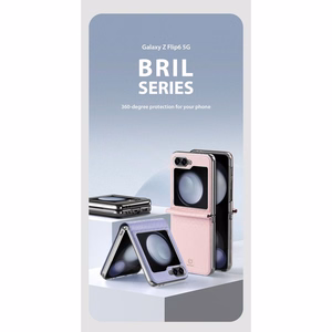 Dux Ducis Bril -suojakuori Samsung F741 Z Flip6/F761 Z Flip7 FE violetti