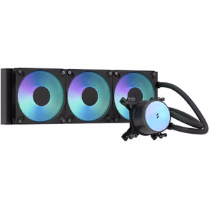 Fractal Design -nestejäähdytys Radius 360 RGB, musta, Intel, AMD