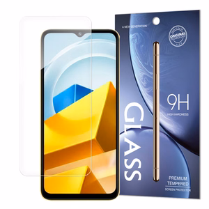 Tempered Glass Xiaomi Poco M5 tempered glass 9H hardness (packaging - envelope)