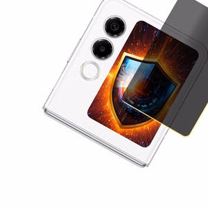 Nubia Flip 2 (front) – 3mk Silky Matt Privacy tietosuojakalvo