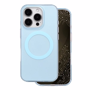 Tecto Shield Mistiq Mag suojakuori iPhone 16 Pro 6,3"-mallille, sininen
