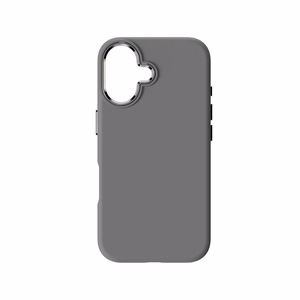 Case for iPhone 16 Forcell F-Protect Frame Premium compatible with Magsafe gray