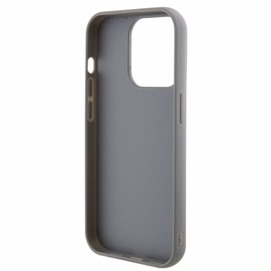 Guess Sequin Script Metal Suojakuori iPhone 15 Pro:lle - hopeinen
