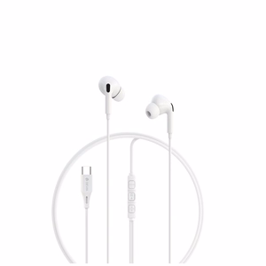 Devia langalliset kuulokkeet Kintone A3 Digital USB-C valkoiset
