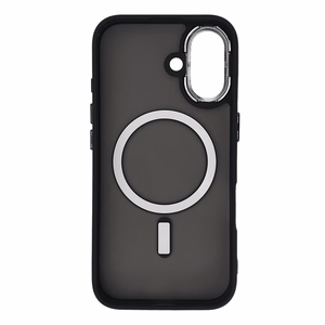 Fashion Suojakuori MagSafe-tuella iPhone 16e / 17e:lle - musta