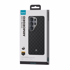 Benks Magnetic Armor Pro Armor Grid Kevlar Case Metal Frame 600D (H048) Samsung Galaxy S26 -puhelimelle musta