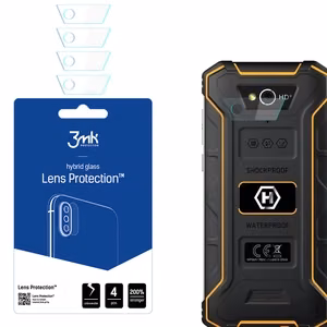 3mk Lens Protection -kameran linssin hybridilasi MyPhone Hammer Energy 2 -puhelimelle