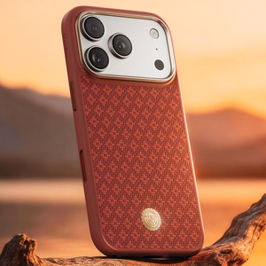Punainen Benks Magnetic Armor Pro Armor Grid 600D kevlar- ja metallikehyksinen suojakuori (C.K.FL.AP.RD.B072) malleihin iPhone 18 Pro / iPhone 17 Pro Camera Control -painikkeella