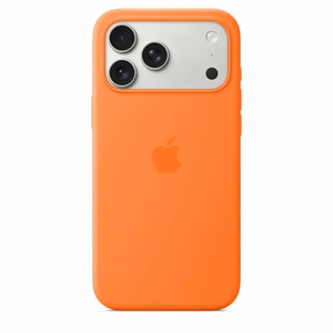 iPhone 17 Pro Max silikoninen suojakuori MagSafella – oranssi