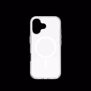 JUST MUST MAGSAFE CRYSTAL I suojakuori iPhone 17 läpinäkyvä