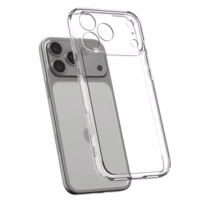 Spigen Ultra Hybrid Suojakuori iPhone 17 Pro Max:lle Crystal Clear