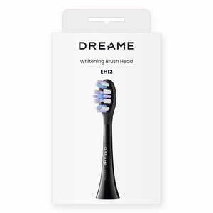 Dreame Whitening -harjapää, musta