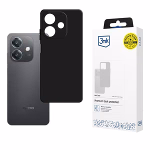 3mk Matt Suojakuori Oppo A40 / A40M / A3 4G:lle - mattamusta