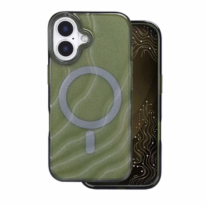 Tecto Shield Desert Mag -suojakuori mallille iPhone 17 6,3", tumman oliivinvihreä