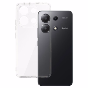 Back Case 2mm Perfect Suojakuori Xiaomi Redmi Note 13 4G:lle - läpinäkyvä
