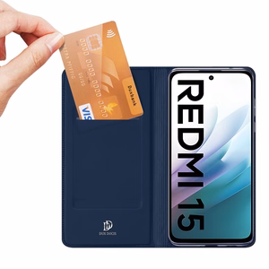 Dux Ducis Skin Pro suojakuori Xiaomi Redmi 15 4G/Redmi 15 5G tummansininen