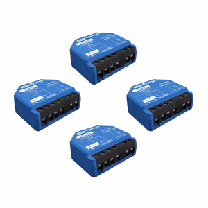 Shelly 1 Gen3 4 kappaleen setti ohjain WiFi/Bluetooth